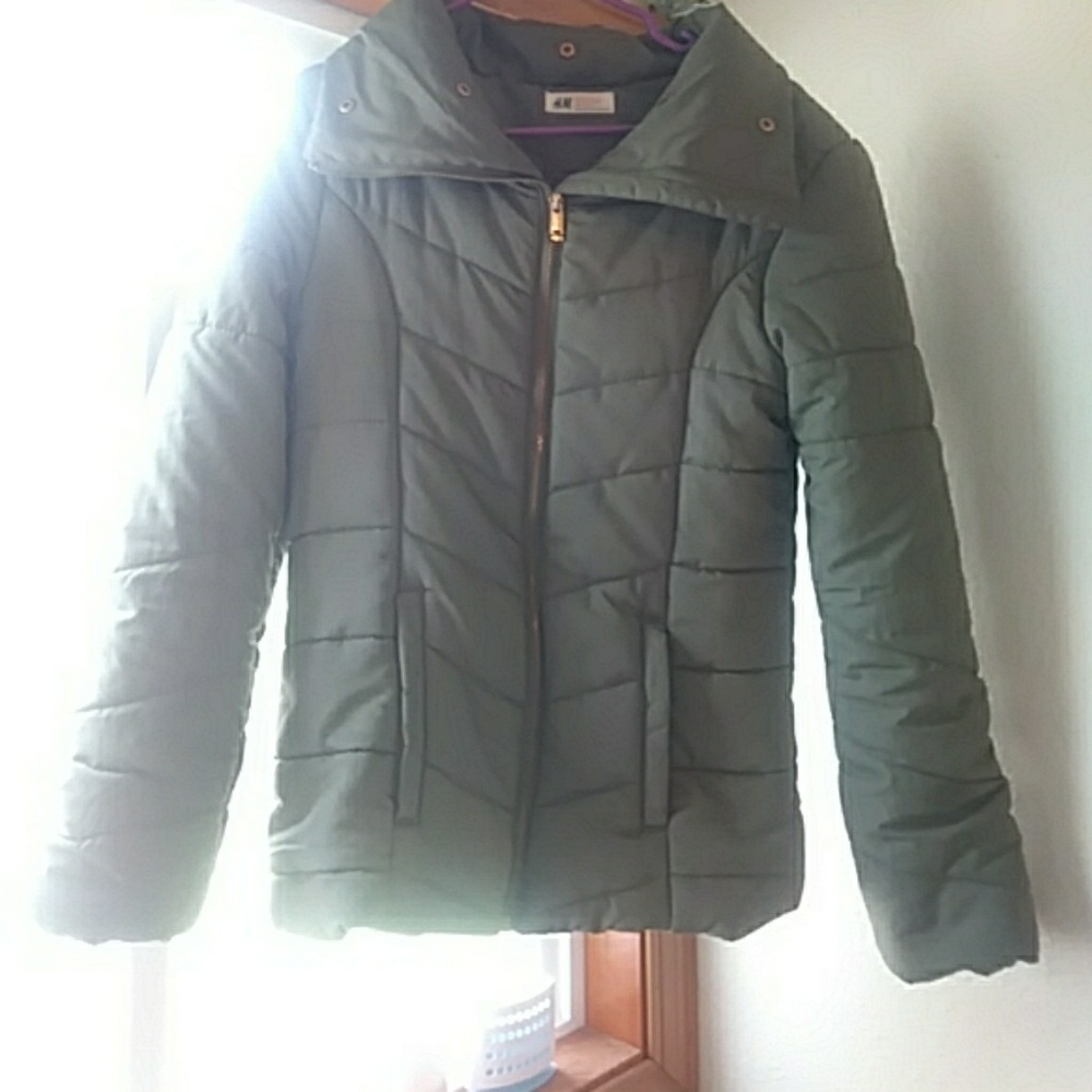 Olive green jacket